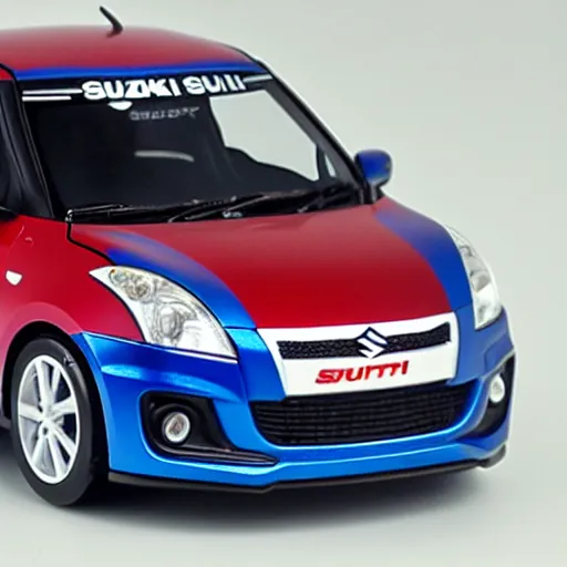 Image similar to Suzuki Swift Sport, 1/24 Scale Model Boxart, high detail, 8k UHD,