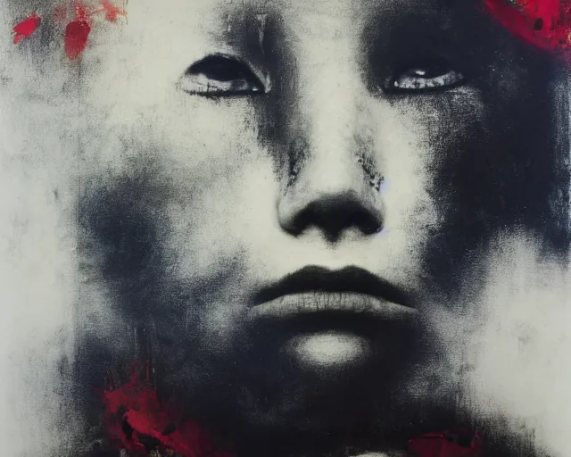 Image similar to eternal eclipse, a brutalist designed, rich deep colours, painted by guy denning, francis bacon, yoshitaka amano, sebastiao salgado, julia margaret cameron, adrian ghenie, james jean and petra cortright, part by gerhard richter, part by takato yamamoto. 8 k masterpiece.