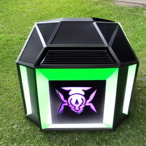 Image similar to Gamer dog house made by Razer, Alienware