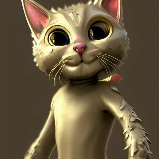 Prompt: super cute fantasy cat warrior 3D concept art by gediminas Pranckevicius and todd mcfarlane, anthropomorphic, glowing effect, ornate, dynamic, centered, sharp focus, beautiful detailed, face very realistic, Game Art!!, hyper detailed, no background, cartoon, cinematic, raytrace, Trend on artstation, C4D