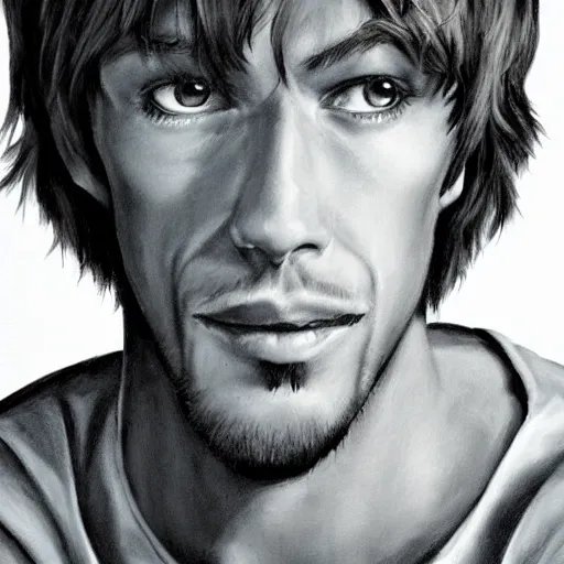 Image similar to an ultra - realistic portrait painting of shaggy rogers in the style of alex ross. 4 k. ultra - realistic. highly detailed. epic lighting.