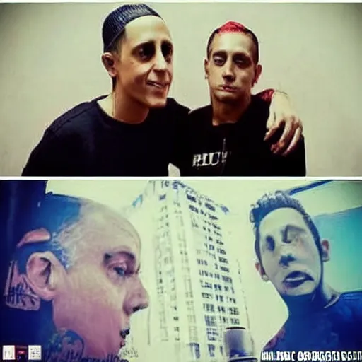 Image similar to canserbero meets donald trump