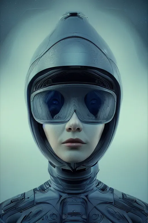 Image similar to the beauty of emptiness, photo, portrait, 3d, high details, intricate details, by vincent di fate, artgerm julie bell beeple, 90s, Smooth gradients, octane render, 8k, High contrast, duo tone, depth of field, very coherent symmetrical artwork