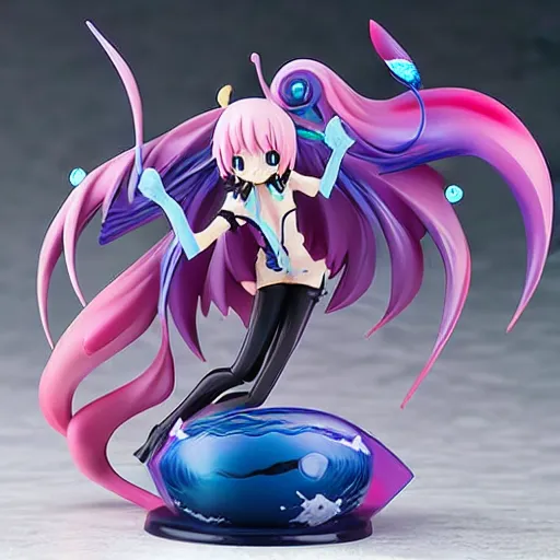 Image similar to anime figurine of cosmic horrors, personification, official store photo, commercial photo, featured on amiami, 4 k, 8 5 mm, beautiful composition