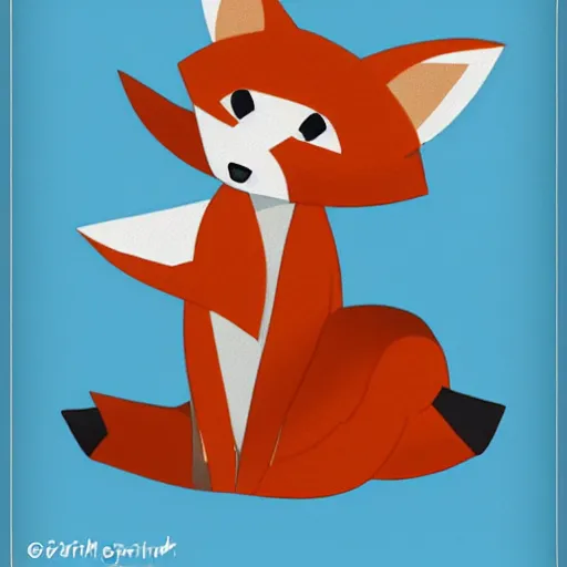 Prompt: cute anthropomorphic fox