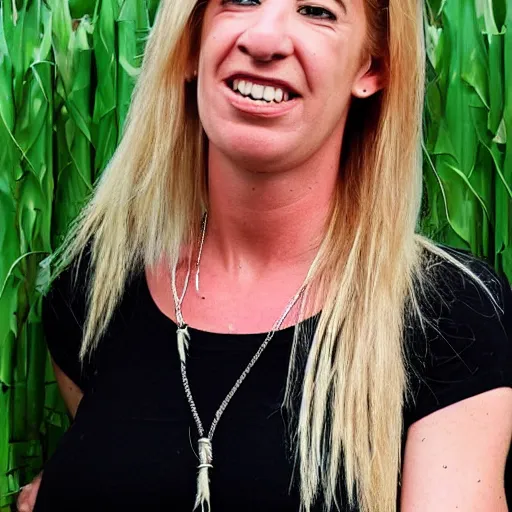 Prompt: katie hopkins children of the corn