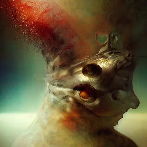 Image similar to Liminal space in outer space by Ryohei Hase