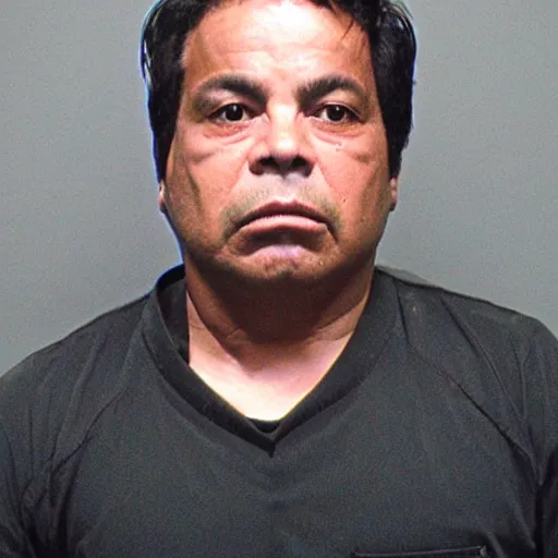 Image similar to juan gabriel mugshot