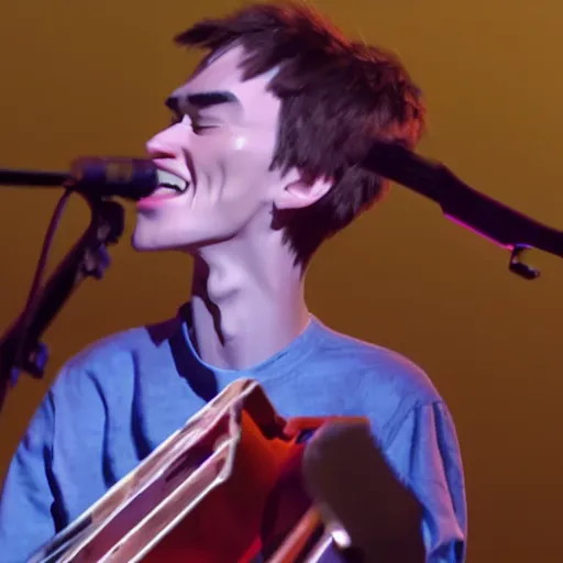 Prompt: jacob collier wet claymation