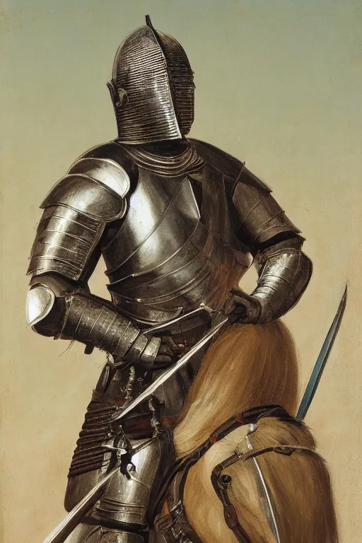 Image similar to portrait of a knight