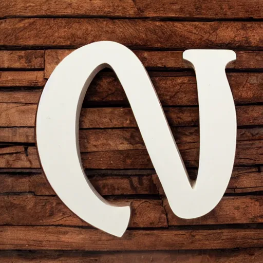 Image similar to letter m wooden logo black and white