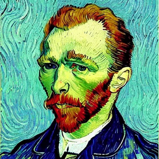 Image similar to beijin by van gogh