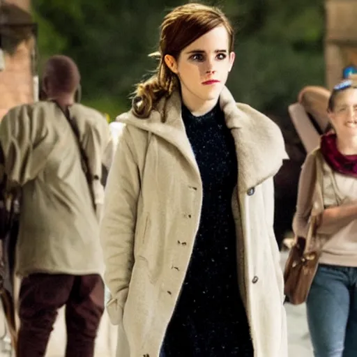 Image similar to Still of Emma Watson in WandaVision