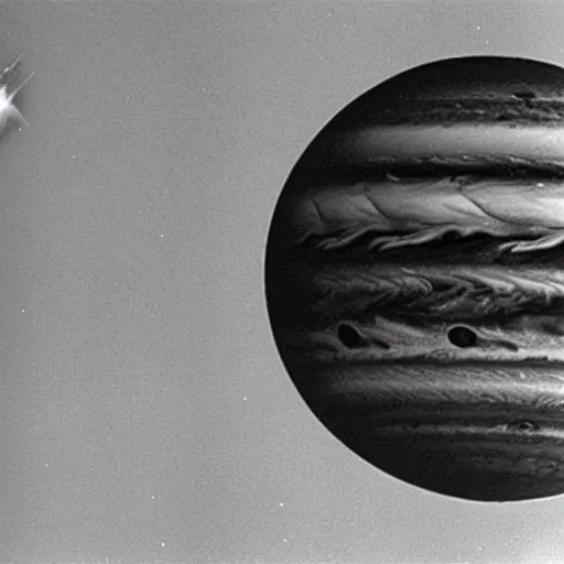 Image similar to the first manned mission to europa, jupiter in sky, nasa photo