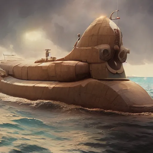 Prompt: subsurface scattering, white, giant submarine, koi colors, avoiding koi, octane render, jesper ejsing, justin gerard, james jean, tomasz alen kopera, cgsociety, fenghua zhong, makoto shinkai, highly detailed, rim light, art, cinematic lighting, very coherent, hyper realism, 8 k