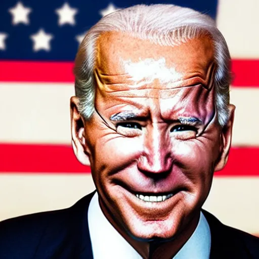 Image similar to Joe Biden combined with a Bionicle