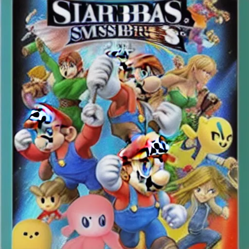 Prompt: super smash bros. tcg