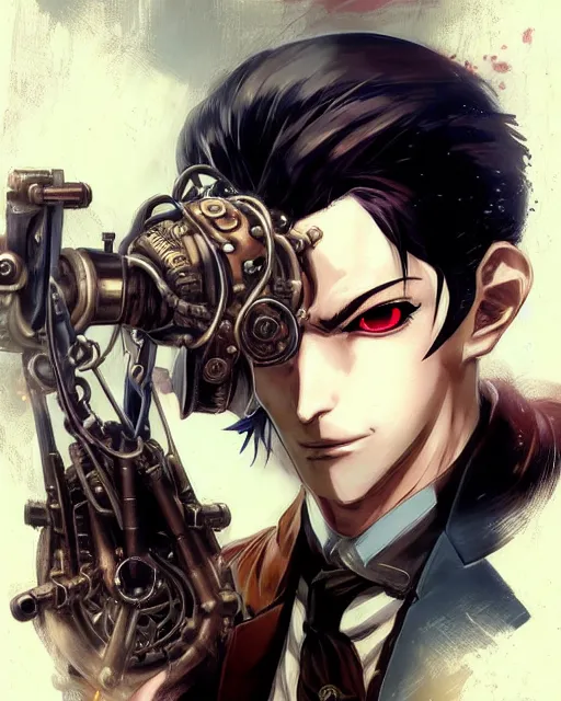 anime asesino steampunk