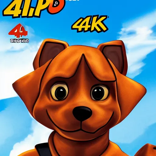 Prompt: scrappy doo hasbro g. i joe 4 k