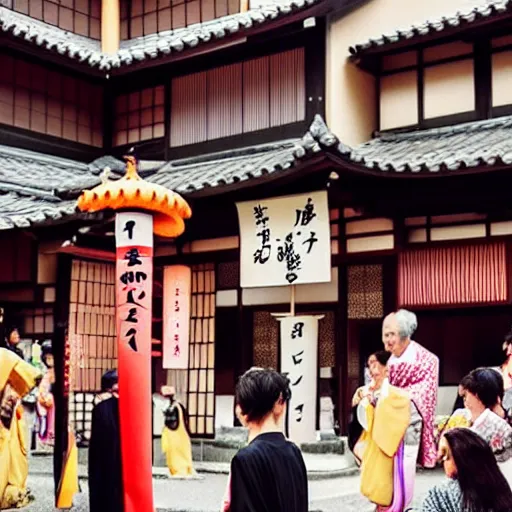 Image similar to photo of a Japanese matsuri, cinematic, beautiful, fun, instagram, amazing,