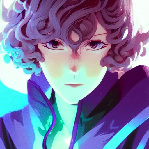 Prompt: tatsumaki aqua wearing a jacket, trending on pixiv, light and shadow effects, intricate, highly detailed, digital painting, art station, concept art, smooth, sharp focus, illustration, advanced digital anime art, atmospheric lighting, detailed face, by wlop ilya kuvshinov krenz cushart