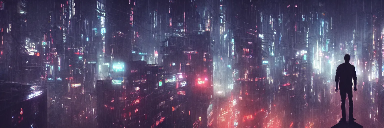 cyberpunk inspired phone wallpaper, blade runner, Stable Diffusion