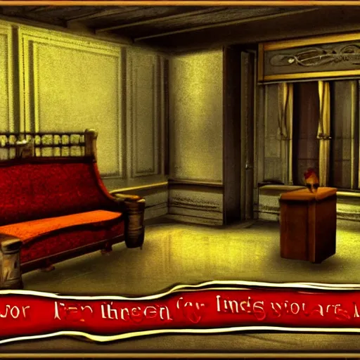 Image similar to in-game screenshot of sigmund freud ps2 game