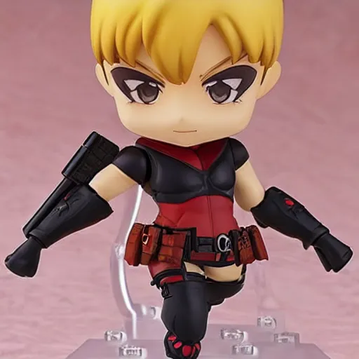 Image similar to ((((deadpool)))), An anime Nendoroid of (((((deadpool))))), figurine, detailed product photo