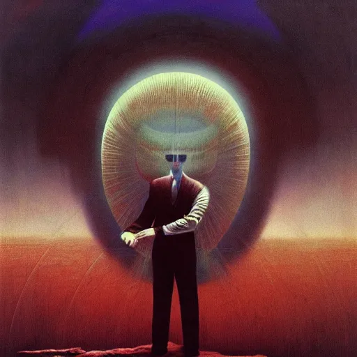 Image similar to an fbi agent goes through the mk ultra mind control program, top secret government files, beksinski, wayne barlowe, very coherent symmetrical artwork, cinematic, hyper realism, high detail, octane render, 8 k