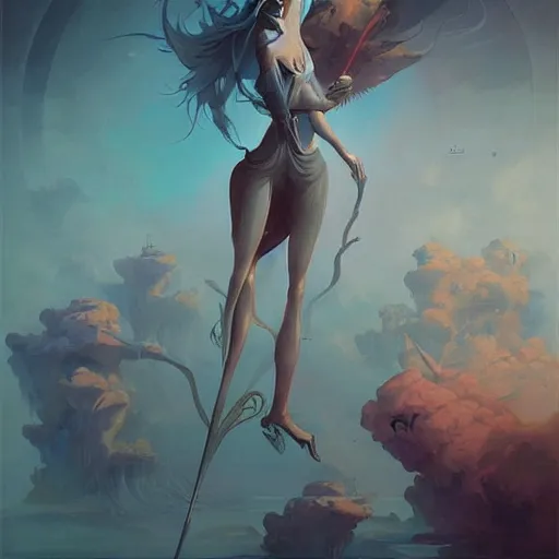 Image similar to highly detailed art by peter mohrbacher