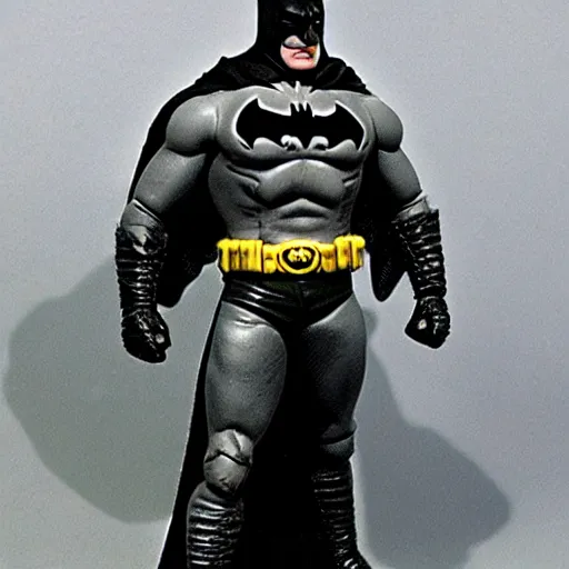 Image similar to glenn danzig as batman, action figure,