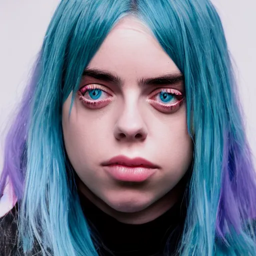 Image similar to Billie Eilish 4k detail