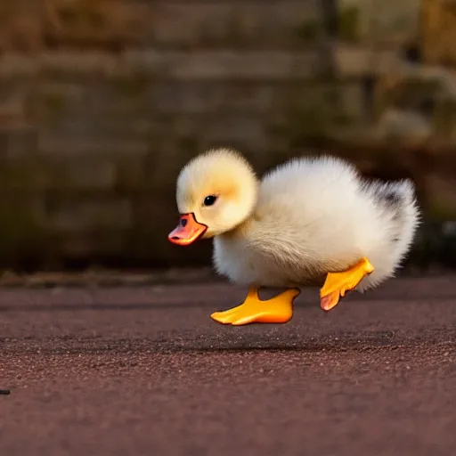 adorable baby duckling