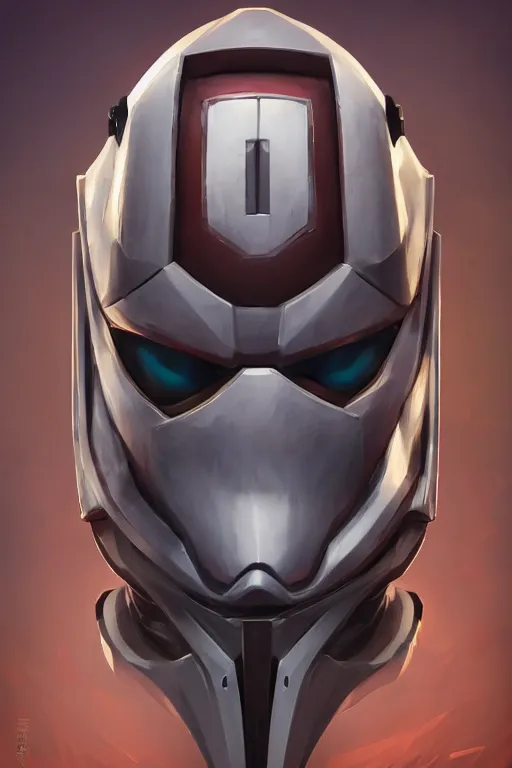 Image similar to epic mask helmet robot ninja portrait stylized as fornite style game design fanart by concept artist gervasio canda, behance hd by jesper ejsing, by rhads, makoto shinkai and lois van baarle, ilya kuvshinov, rossdraws global illumination radiating a glowing aura global illumination ray tracing hdr render in unreal engine 5