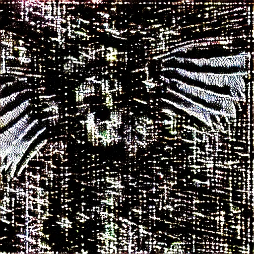 Image similar to vhs static overlay of angel apparition, money falling like confetti, vhs, 1 9 9 0, highly realistic, highly detailed, vhs noise static, black and white, vhs glitch