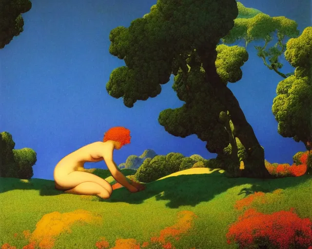Image similar to maxfield parrish