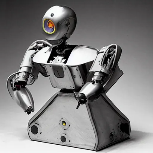 Image similar to A robotic prototype by Leonardo Da vinci