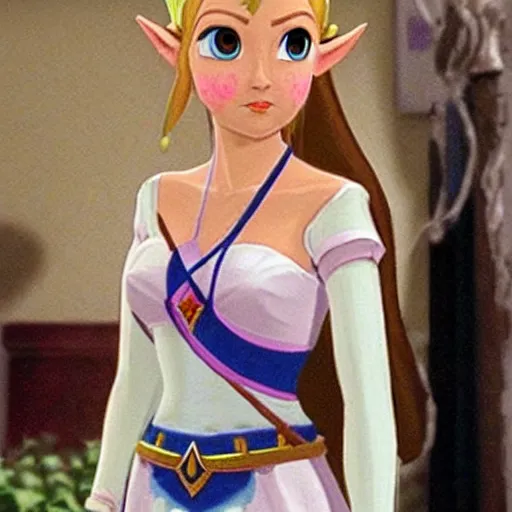 Image similar to princess zelda in the show the office