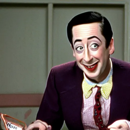 Image similar to PeeWee Herman starring in Breakiong-Bad