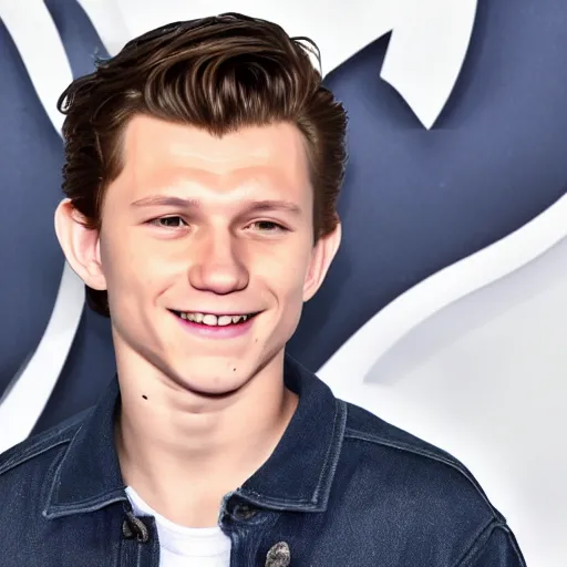 Image similar to tom holland as peter parker at chuck e chesses