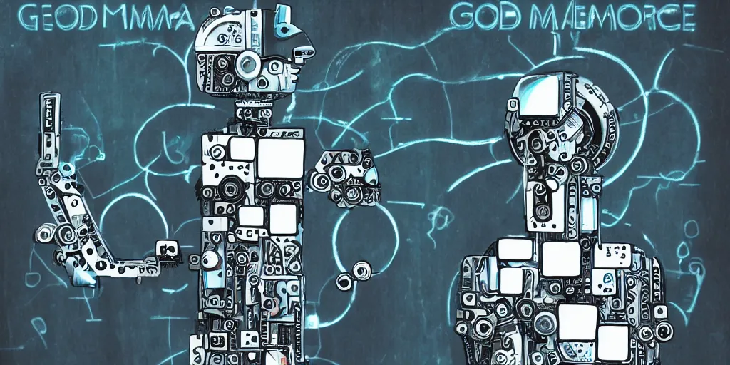 Prompt: god as a machine