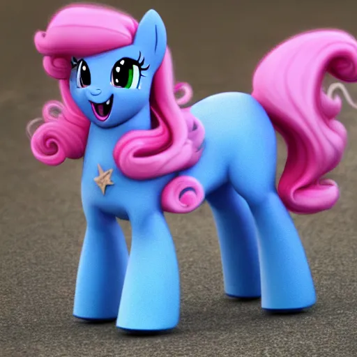 Image similar to pinkie pie from my little pony as a dog