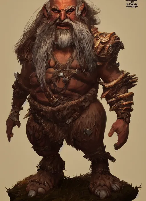 Image similar to а fantasy Proto-Slavic mythology, Evil little dwarf creatures inspired blizzard games, full body, detailed and realistic, 4k, top-artstation, octane render