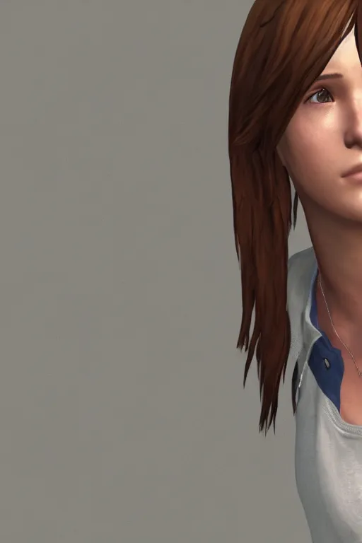 Prompt: Max Caulfield in Unreal Engine 3D Render. Life is Strange