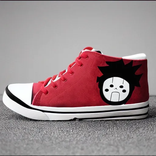 Image similar to Sneaker inspired by Luffy from One Piece