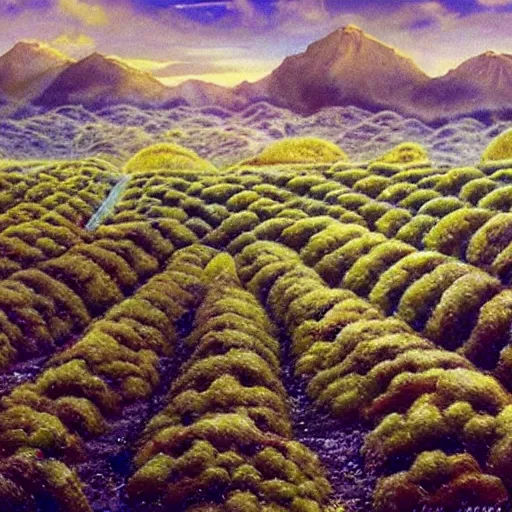 Prompt: potato heaven, beautiful matte painting, amazing, stunning