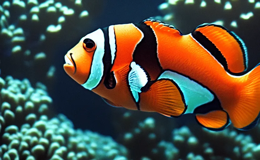 underwater clown fish wallpaper