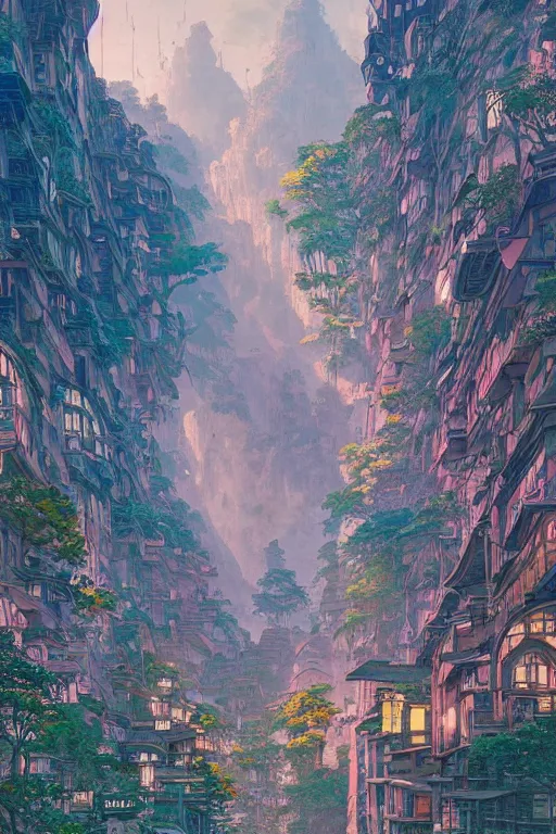 Image similar to a beautiful hyperdetailed illustration of absolutely beautiful johannesburg, perfectly shaded, atmospheric lighting, style of studio ghibli, makoto shinkai, raphael lacoste, louis comfort tiffany, artgerm, james jean, victo ngai, ross tran, chinese style