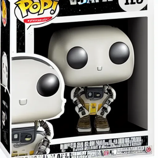 Image similar to Wall-E Funko Pop with package