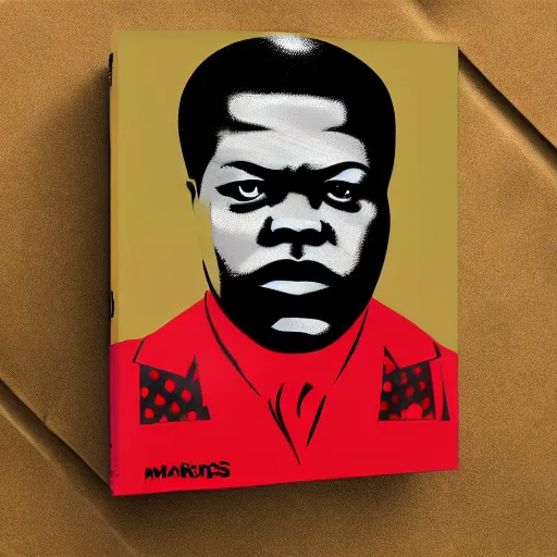 Image similar to marcus garvey vinyl action figure, plastic, toy, butcher billy style